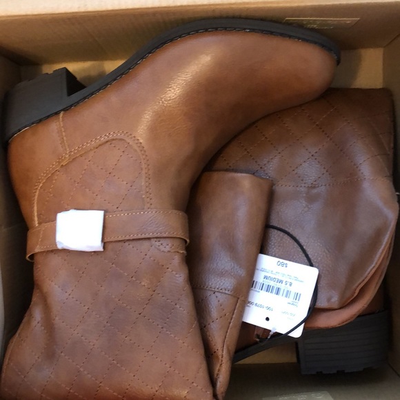 St. John’s Bay Riding Boots Cognac Size 8.5M - Picture 5 of 7
